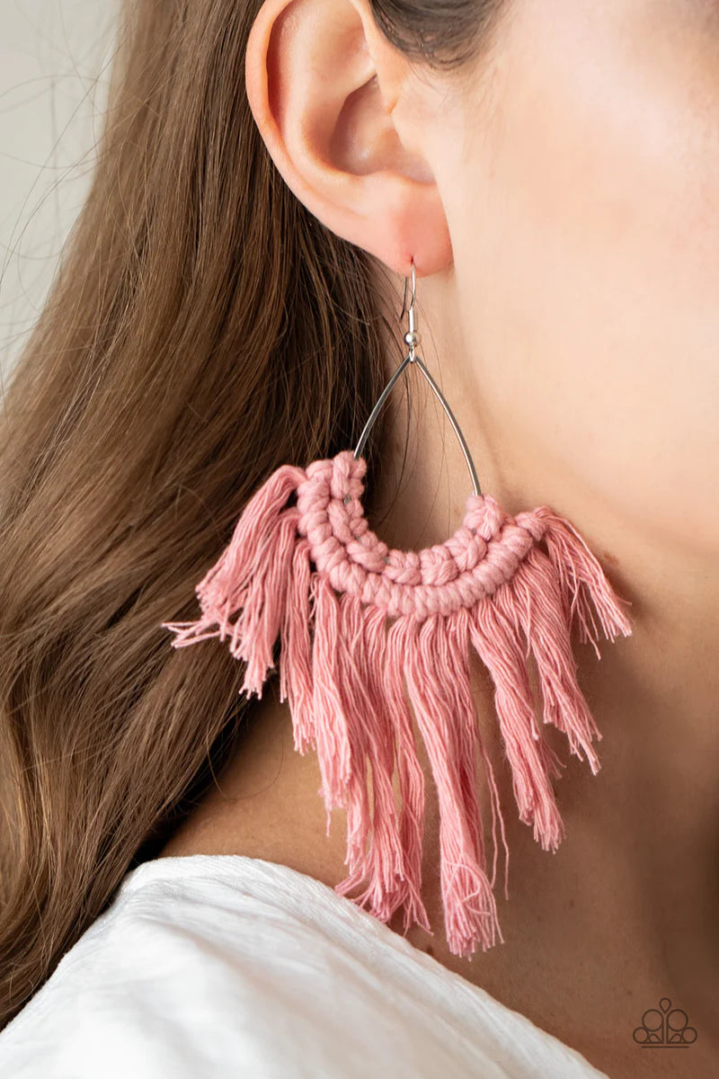 Wanna Piece Of MACRAME-Pink