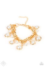 Pearl Bracelet Orbiting Opulence - Gold Paparazzi Accessories