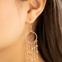 Dazzling Delicious -Gold Earrings